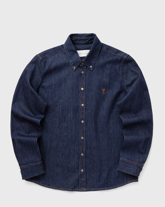 CONTRASTED AMI DE COEUR SHIRT