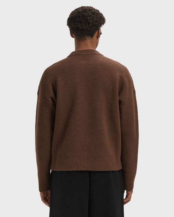 CREWNECK SWEATER WITH AMI DE COEUR