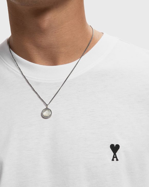 LONG SLEEVES TSHIRT WITH CONTRASTED AMI DE COEUR