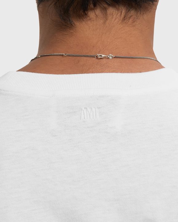 LONG SLEEVES TSHIRT WITH CONTRASTED AMI DE COEUR