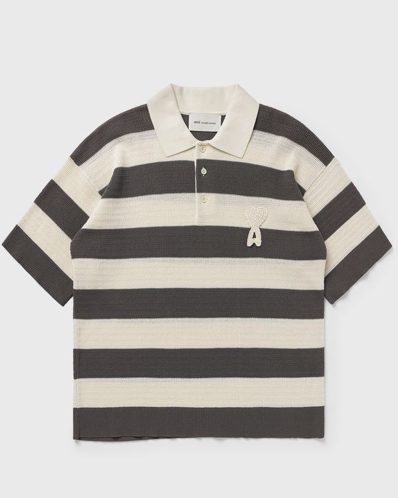 SHORT SLEEVES POLO WITH AMI DE COEUR PATCH