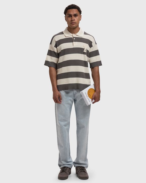 SHORT SLEEVES POLO WITH AMI DE COEUR PATCH