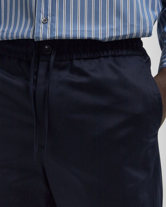 STRAIGHT ELASTICATED WAIST SHORTS