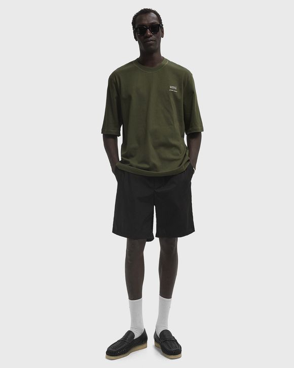 STRAIGHT ELASTICATED WAIST SHORTS