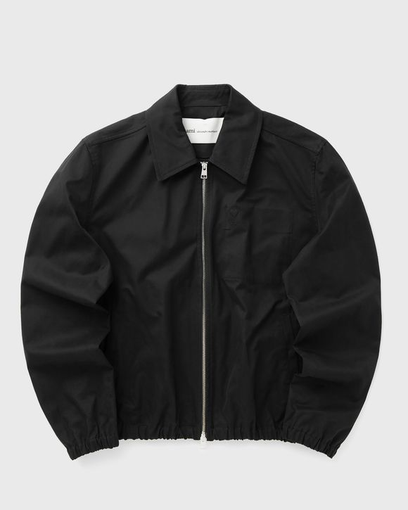ZIPPED JACKET WITH EMBOSSED AMI DE COEUR
