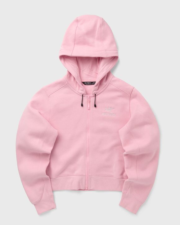 WMNS Emblem Fleece Full Zip Crop Hoody