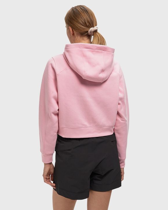 WMNS Emblem Fleece Full Zip Crop Hoody