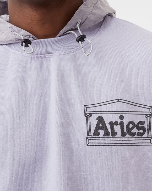 NYLON HYBRID HOODIE