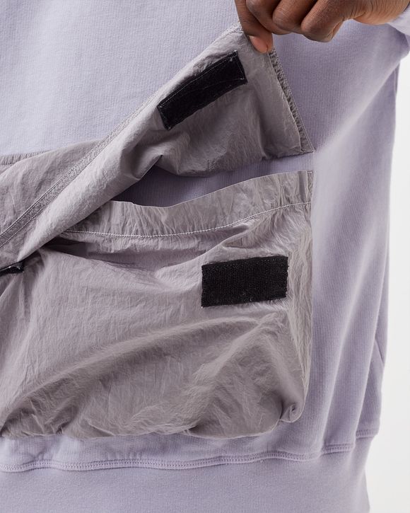 NYLON HYBRID HOODIE
