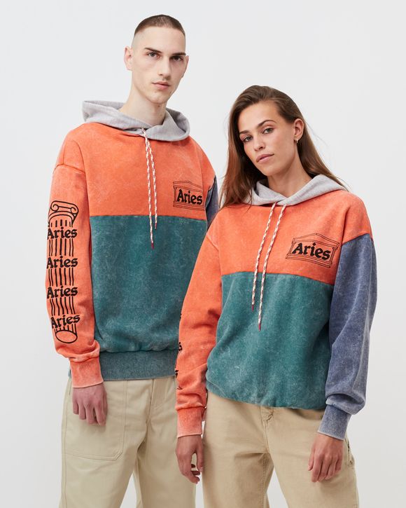 OD COLOURBLOCK TEMPLE HOODIE