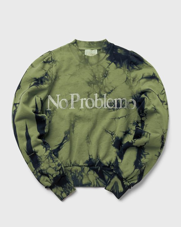 WMNS No Problemo Rhinestone Puff Sleeve Sweatshirt