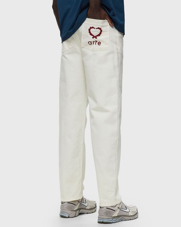 Back pocket embroidery