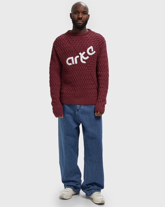 Distorted Logo Sweater