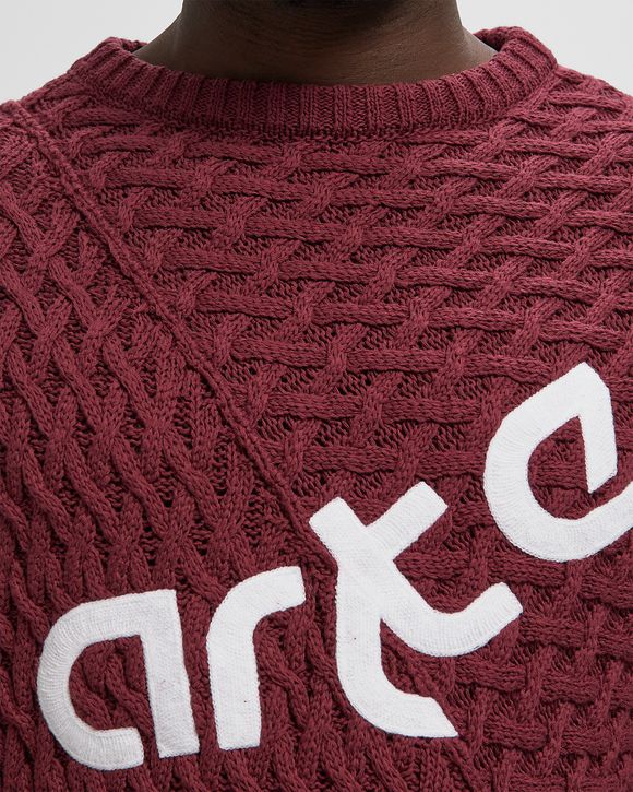 Distorted Logo Sweater