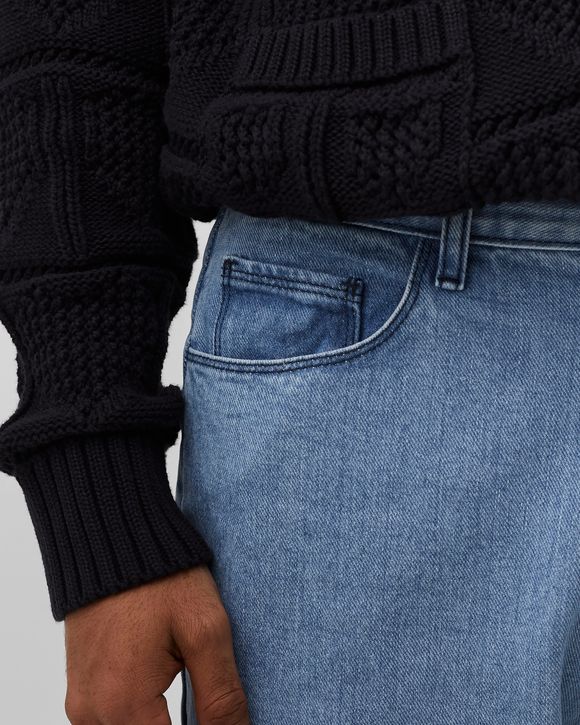 Embroidery Pocket Jeans