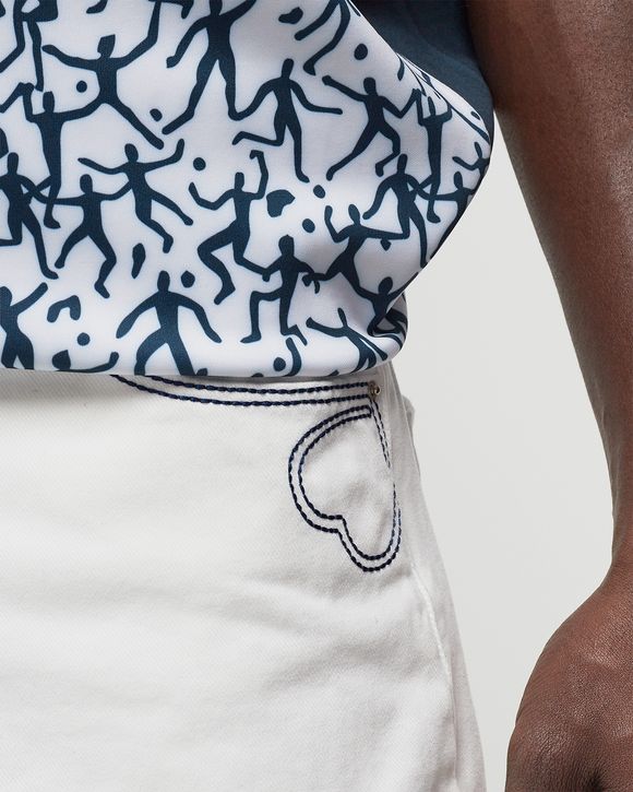 Heart Detail Stitch shorts