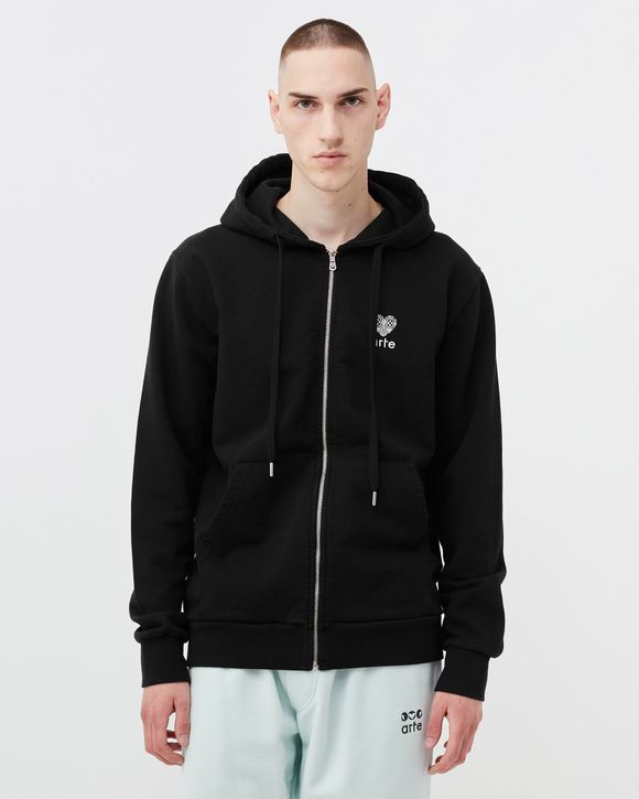 Hoch Embroi Hooded Zipper