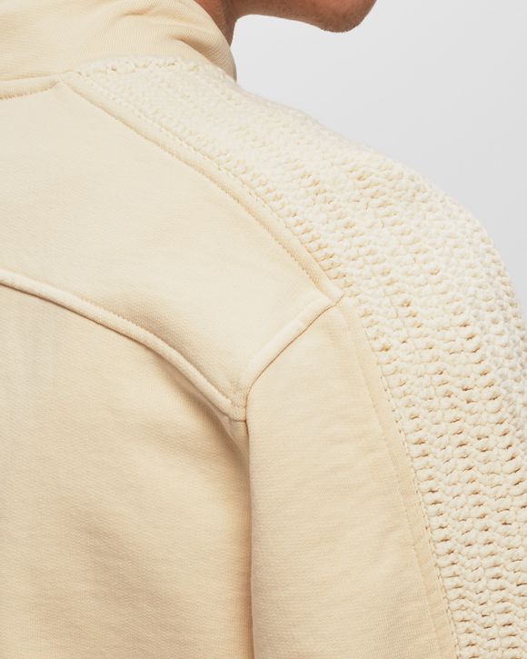 Lace Detail Fleece Jacket