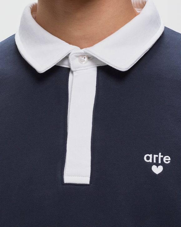 Longsleeve Polo Contrast Collar