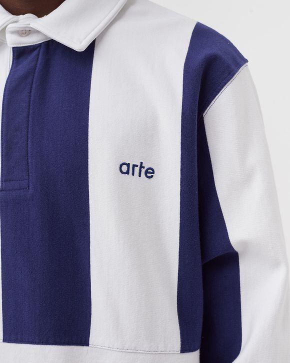 Peter Stripes Longsleeve Polo Shirt