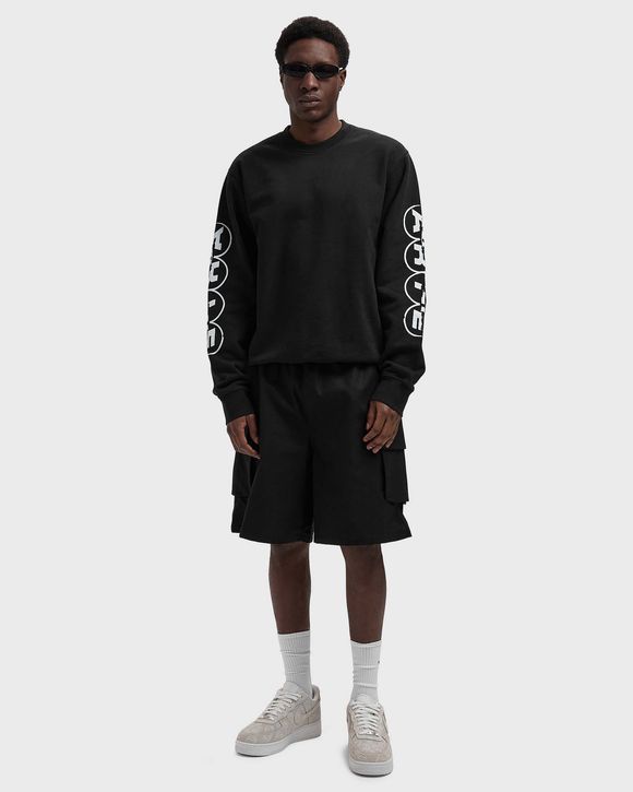 Sleeve Print Crewneck