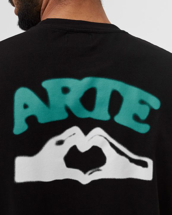 Spray Print Back Tee