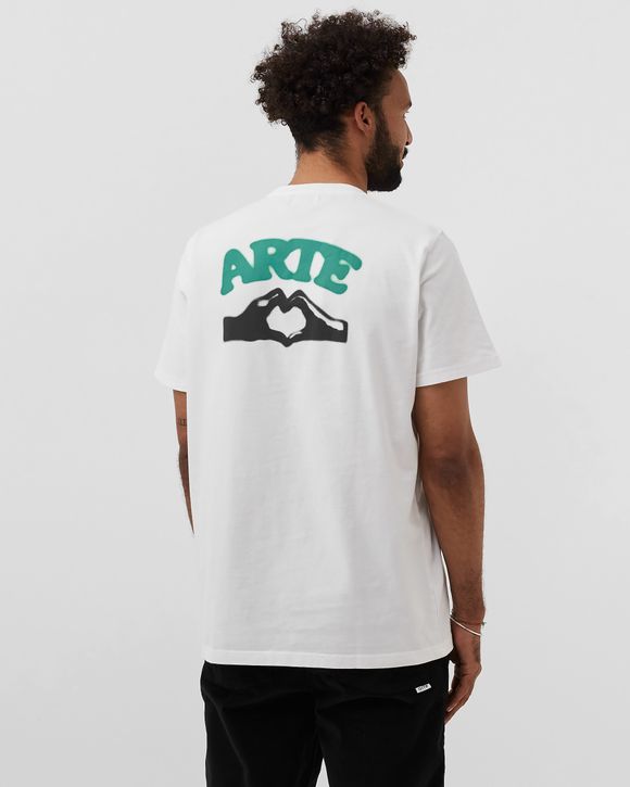 Spray Print Back Tee