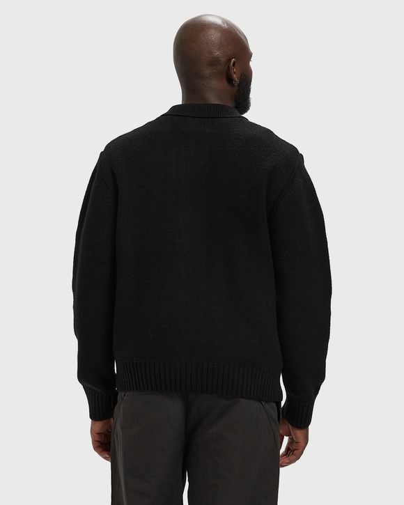 Stencil Zip Cardigan