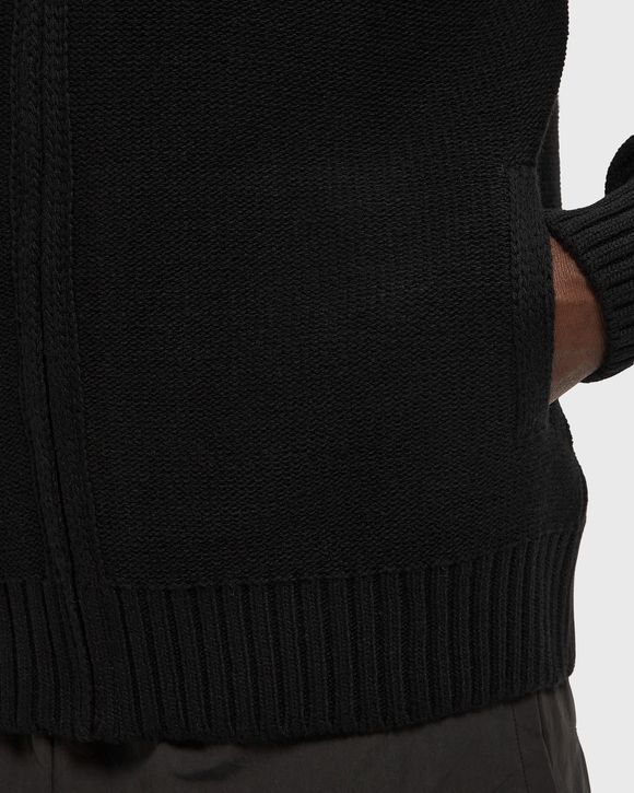 Stencil Zip Cardigan