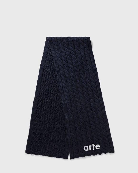 Textured Logo Scarf