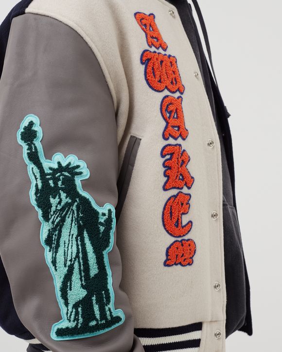 CHENILLE PATCHES VARSITY JACKET