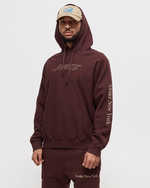 CLASSIC OUTLINE LOGO PANELED EMBROIDERED HOODIE