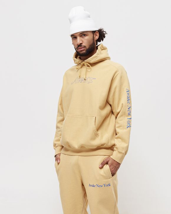 CLASSIC OUTLINE LOGO PANELED EMBROIDERED HOODIE