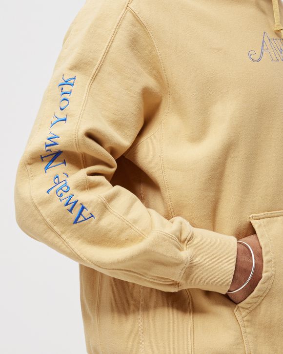 CLASSIC OUTLINE LOGO PANELED EMBROIDERED HOODIE