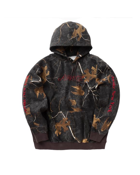 CLASSIC OUTLINE LOGO PANELED EMBROIDERED HOODIE