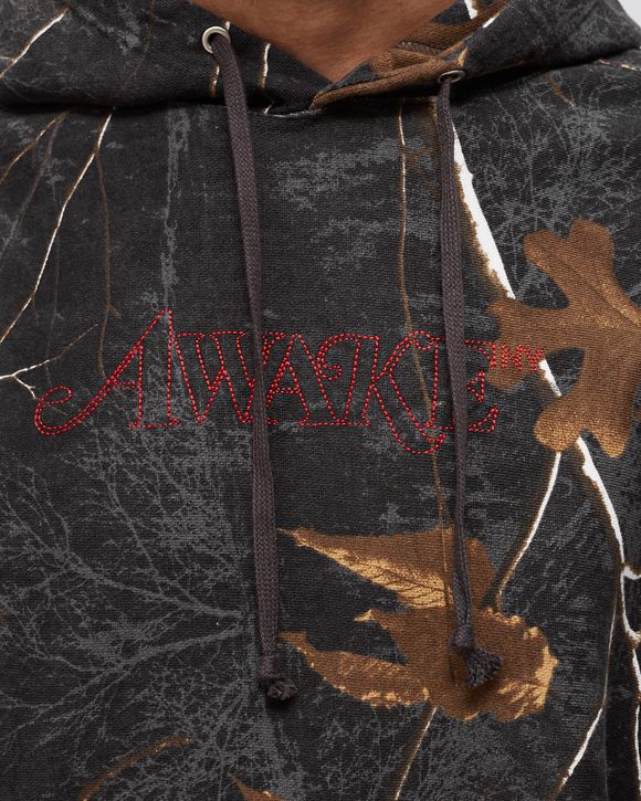 CLASSIC OUTLINE LOGO PANELED EMBROIDERED HOODIE