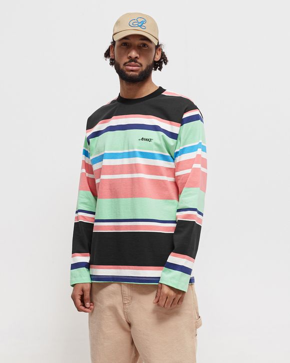 EMBROIDERED LOGO STRIPED Longsleeve