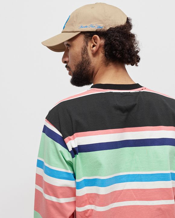 EMBROIDERED LOGO STRIPED Longsleeve