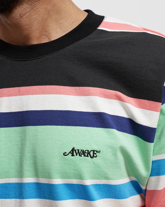 EMBROIDERED LOGO STRIPED Longsleeve