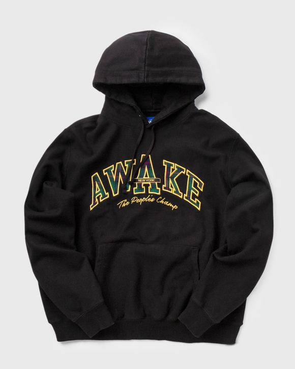 PEOPLE'S CHAMP PLAID LOGO HOODIE
