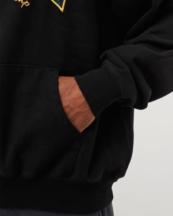 PEOPLE'S CHAMP PLAID LOGO HOODIE