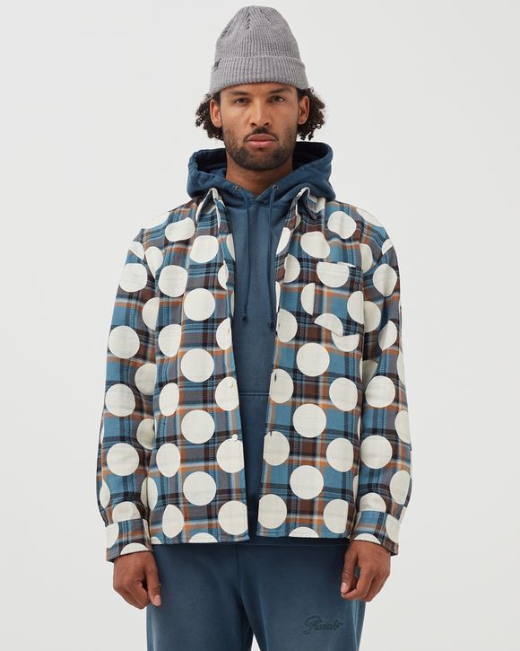 POLKA DOT FLANNEL SHIRT