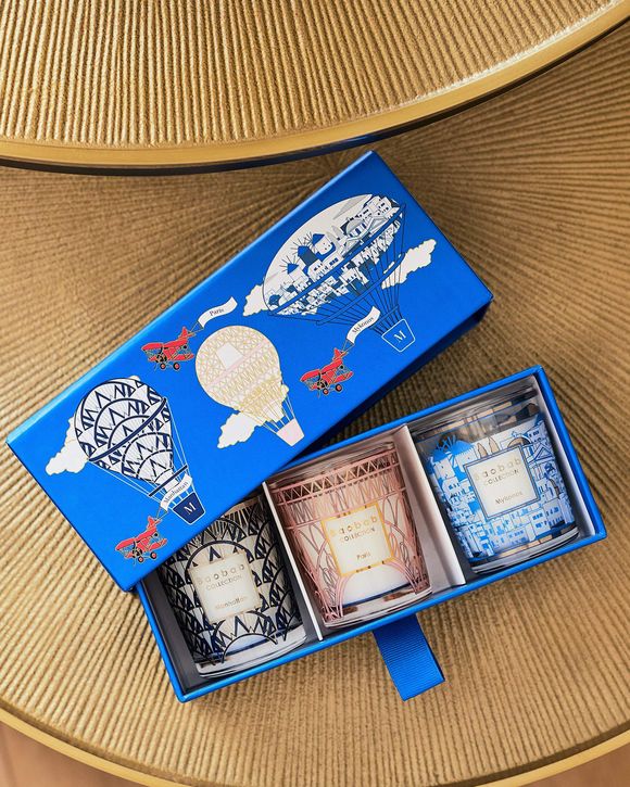 Trio Travel Candles My First Baobab Manhattan-Paris-Mykonos