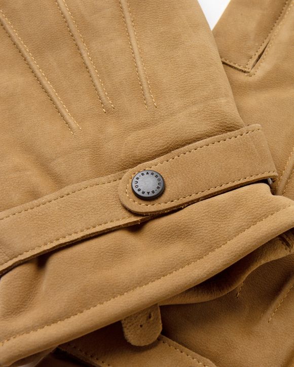 Barbour White Label Lthr Thin Glov