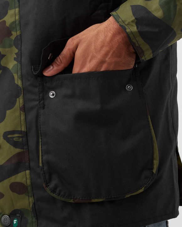 Barbour x Bape Camo Rain Jacket