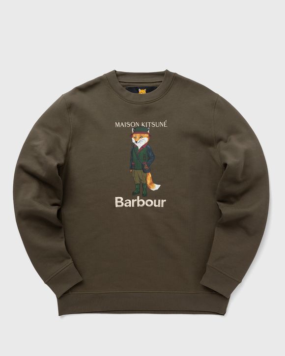 Barbour X Maison Kitsune Beaufort Fox Crew