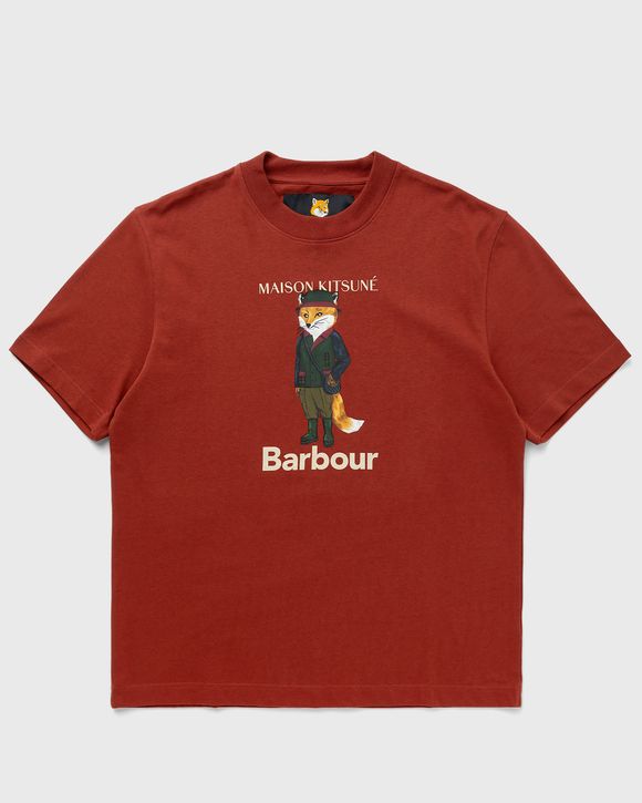 Barbour X Maison Kitsune Beaufort Fox Tee
