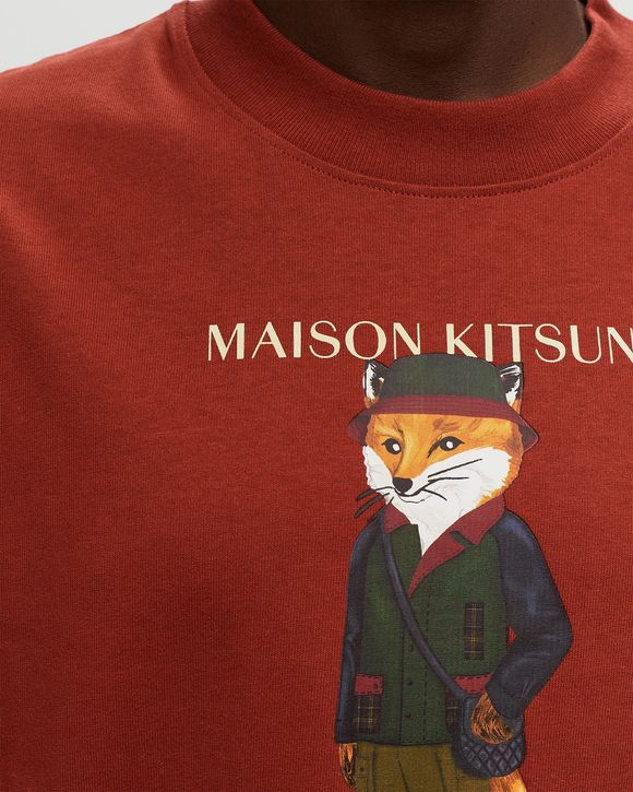 Barbour X Maison Kitsune Beaufort Fox Tee