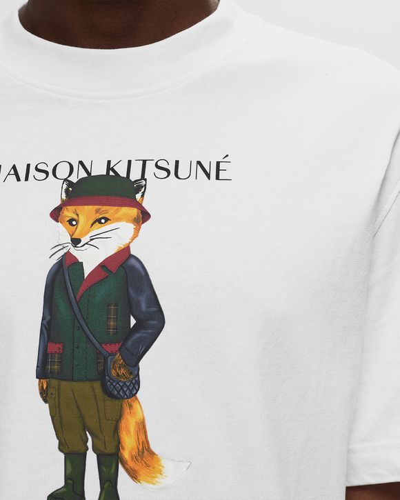 Barbour X Maison Kitsune Beaufort Fox Tee