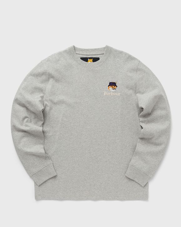 Barbour X Maison Kitsune Fox Head L/S Tee